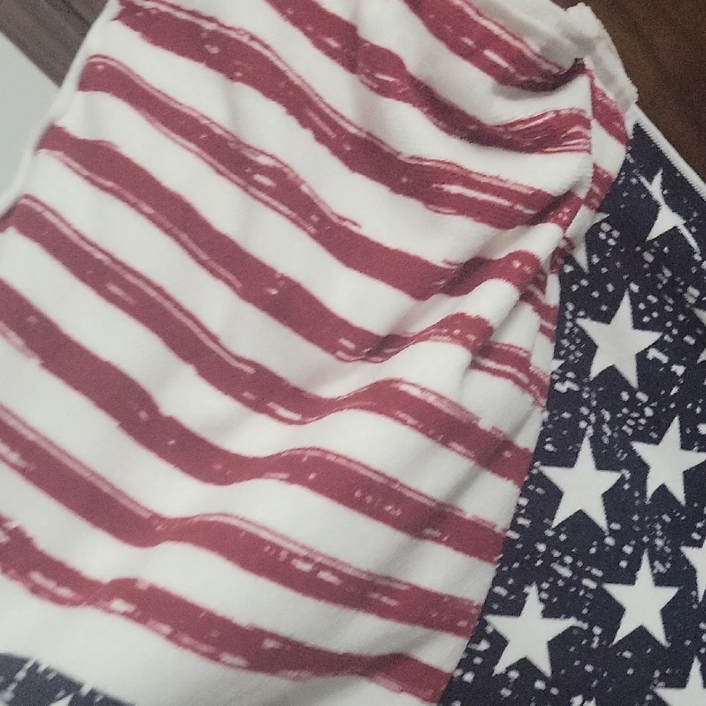 Maurices American Flag Beach Bag/backpack.th